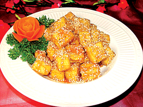 Sesame Tofu 